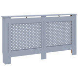 Radiator Cover Anthracite 59.8"x7.5"x32.1" MDF