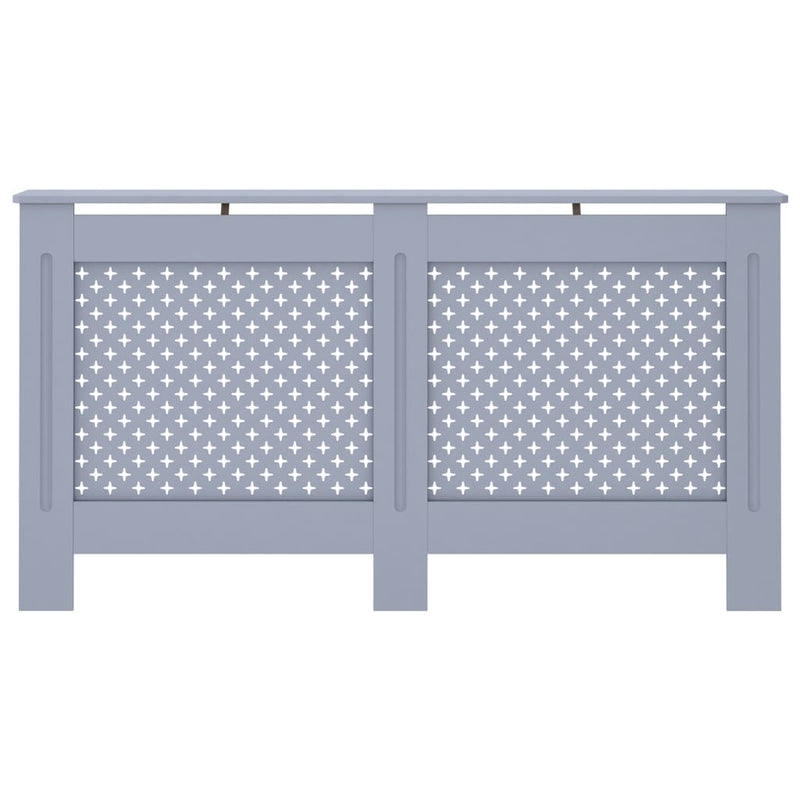 Radiator Cover Anthracite 59.8"x7.5"x32.1" MDF