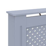 Radiator Cover Anthracite 59.8"x7.5"x32.1" MDF