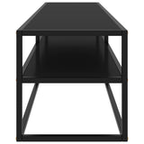 TV Stand Black with Black Glass 63"x15.7"x15.7"