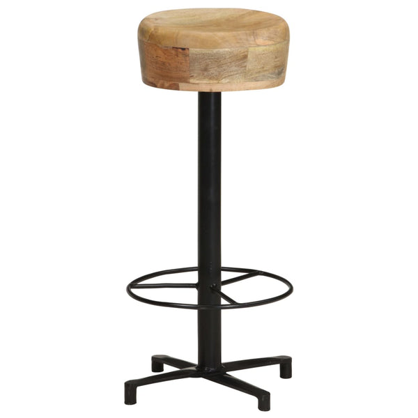 Bar Stools 2 pcs 29.9" Solid Mango Wood