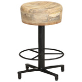 Bar Stools 2 pcs 20.5" Solid Mango Wood