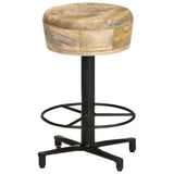 Bar Stools 2 pcs 20.5" Solid Mango Wood