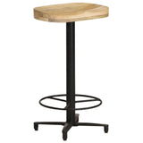 Bar Stools 2 pcs 26" Solid Mango Wood