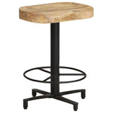 Bar Stools 2 pcs 20.5" Solid Mango Wood