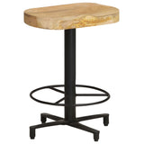 Bar Stools 2 pcs 20.5" Solid Mango Wood