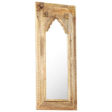 Mirror 19.7"x1.2"x43.3" Solid Mango Wood