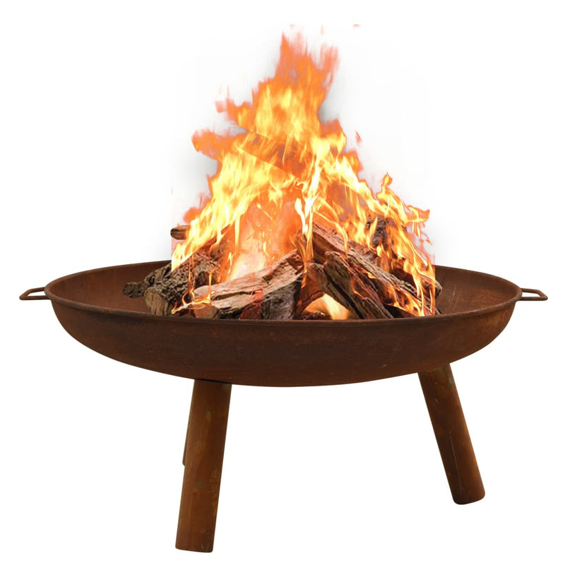 Fire Pit 35.8"x32.1"x15.7" Steel