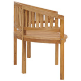 Banana Bench 70.9" Solid Teak Wood