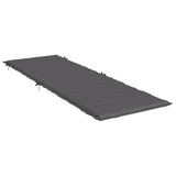 Sun Lounger Cushion Anthracite 73.2"x22.8"x1.2" Oxford Fabric