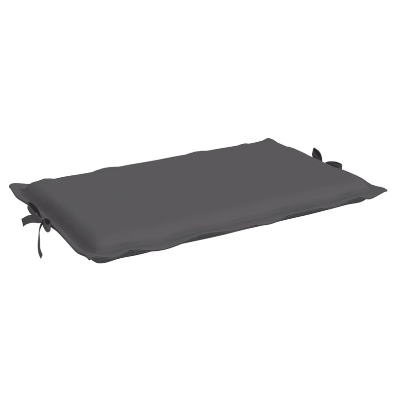 Sun Lounger Cushion Anthracite 73.2"x22.8"x1.2" Oxford Fabric