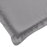 Sun Lounger Cushion Gray 73.2"x22.8"x1.2" Oxford Fabric