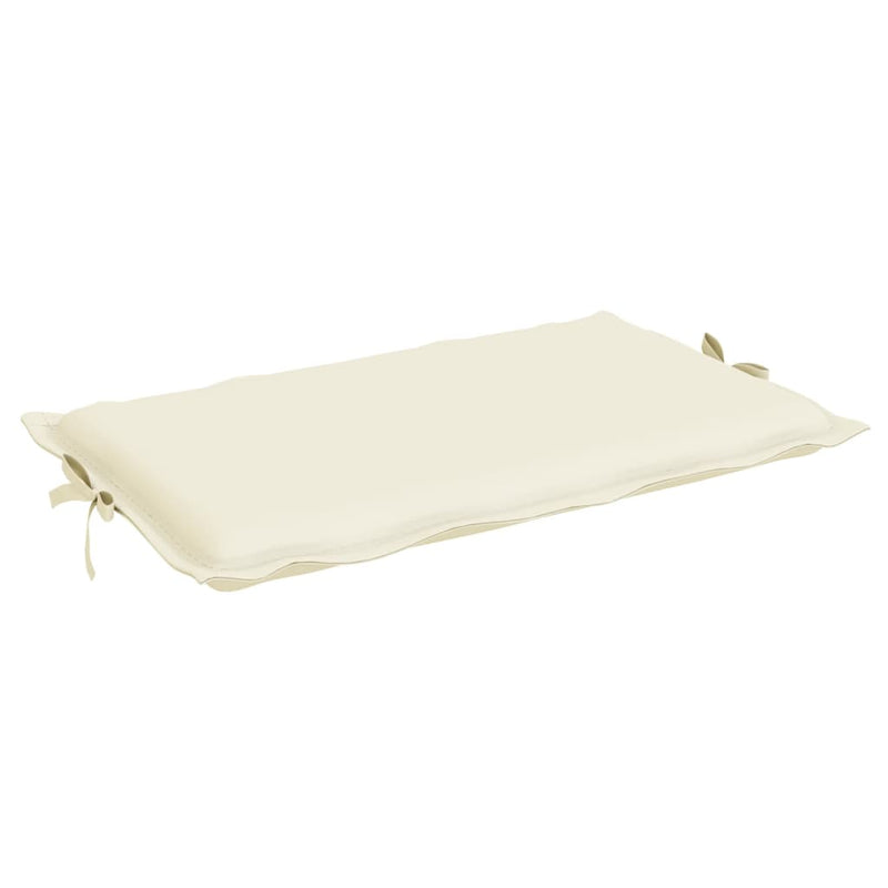 Sun Lounger Cushion Cream 73.2"x22.8"x1.2" Oxford Fabric