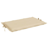 Sun Lounger Cushion Beige 73.2"x22.8"x1.2"