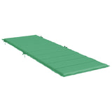 Sun Lounger Cushion Green 73.2"x22.8"x1.2" Oxford Fabric