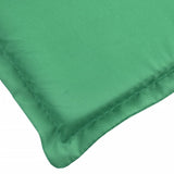 Sun Lounger Cushion Green 73.2"x22.8"x1.2" Oxford Fabric