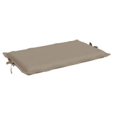 Sun Lounger Cushion Taupe 73.2"x22.8"x1.2" Oxford Fabric