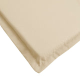 Sun Lounger Cushion Beige 78.7"x23.6"x1.2" Oxford Fabric