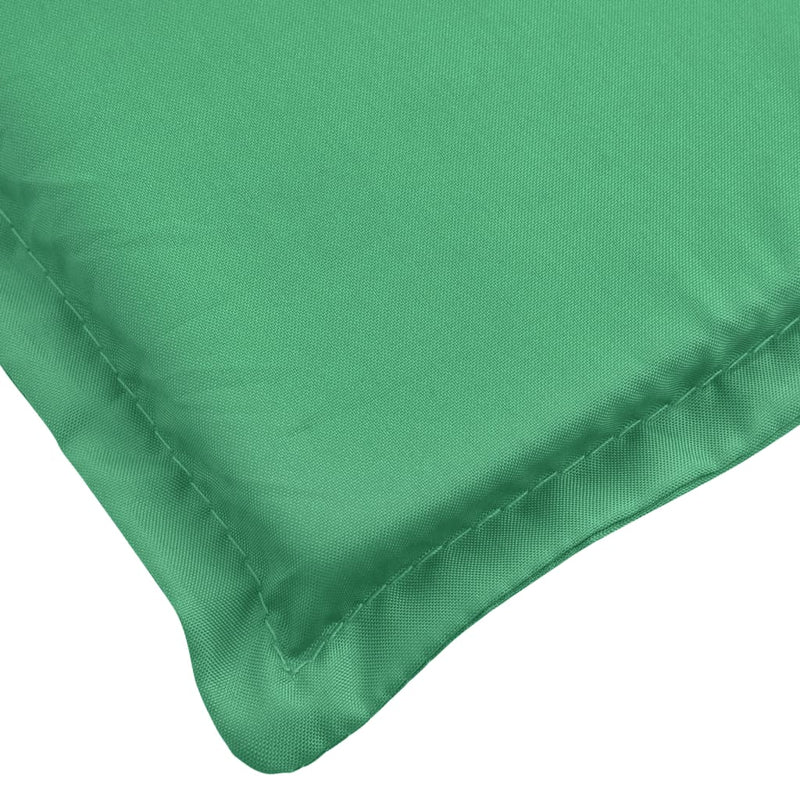 Sun Lounger Cushion Green 78.7"x23.6"x1.2" Oxford Fabric