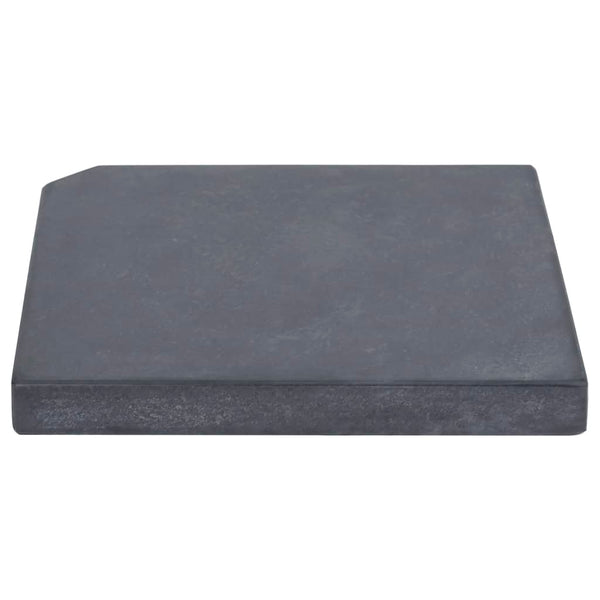 Umbrella Weight Plate Black Granite Square 55.1 lb