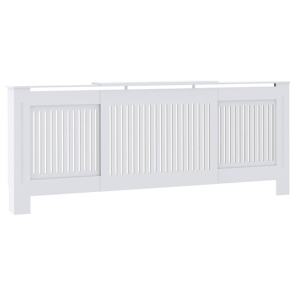 MDF Radiator Cover White 80.7"