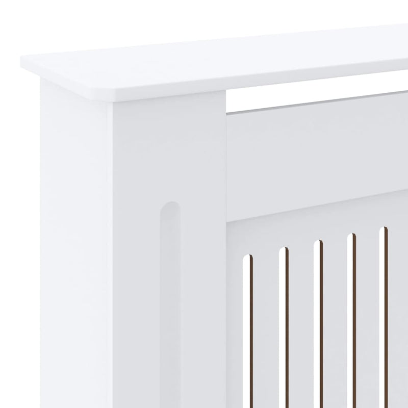 MDF Radiator Cover White 80.7"