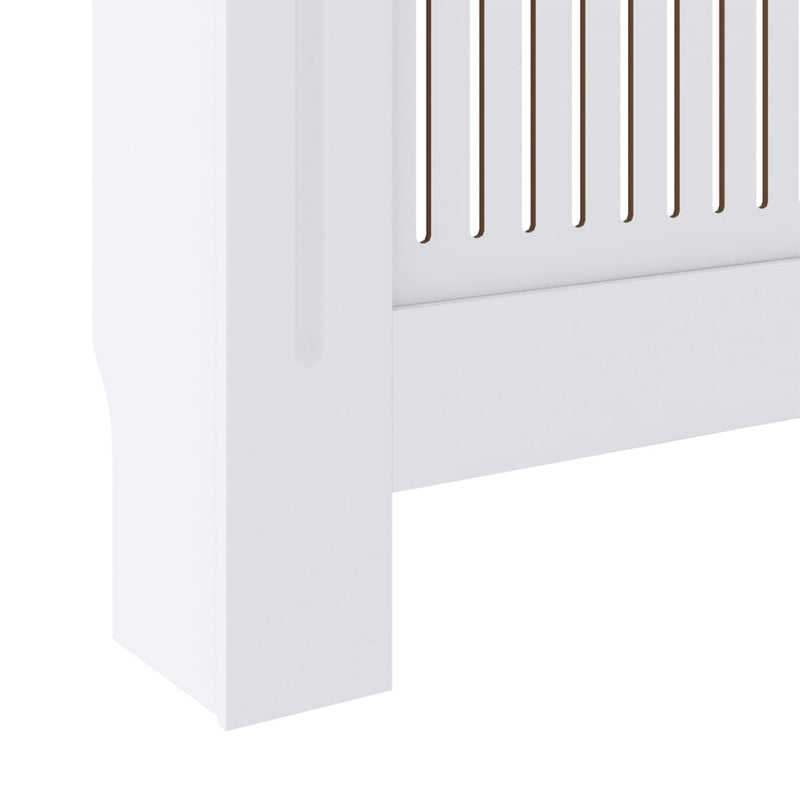 MDF Radiator Cover White 80.7"