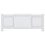 MDF Radiator Cover White 80.7"