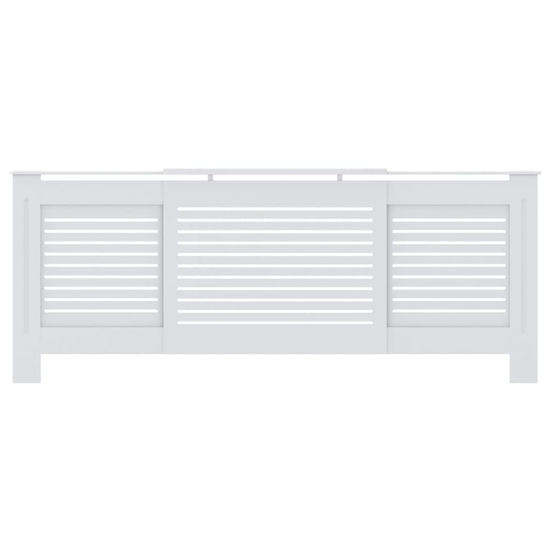 MDF Radiator Cover White 80.7"