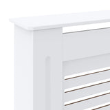 MDF Radiator Cover White 80.7"