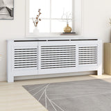 MDF Radiator Cover White 80.7"