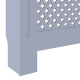 MDF Radiator Cover Gray 80.7"