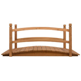 Garden Bridge 55.1"x23.6"x23.6" Solid Firwood