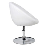 Bar Stools 2 pcs White Faux Leather