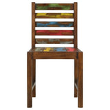 Dining Chairs 2 pcs Solid Reclaimed Wood