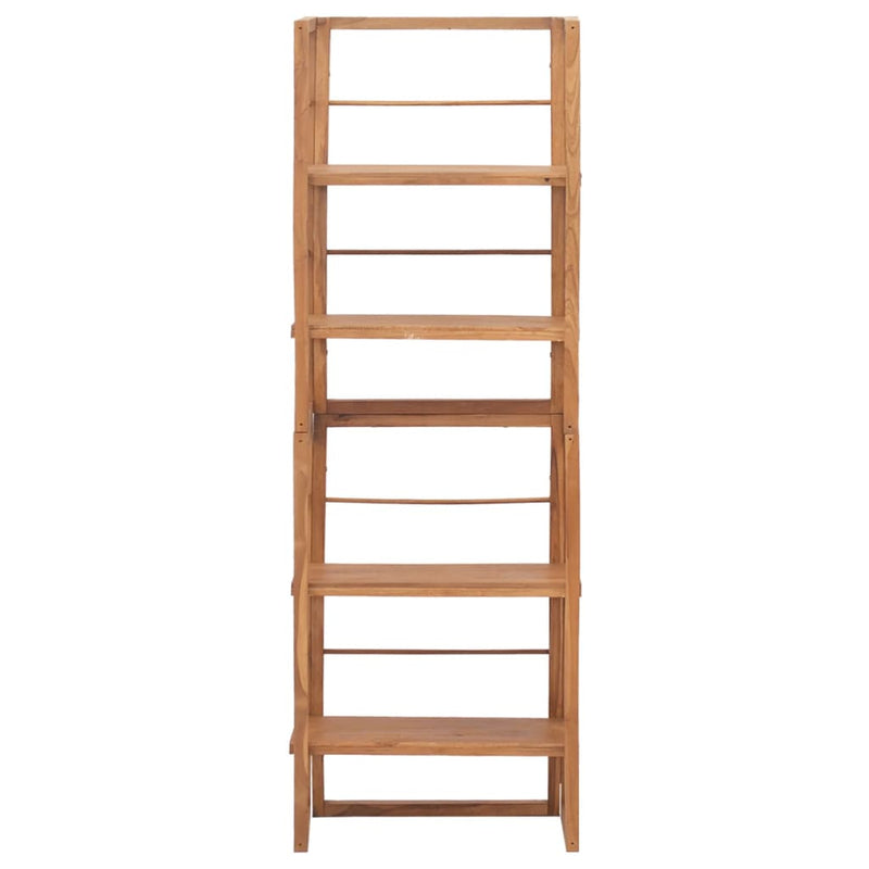 Shelving Unit 23.6"x11.8"x70.9" Solid Teak Wood