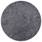 Table Top Gray Ø15.7"x1" Marble