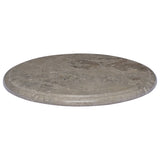 Table Top Gray Ø15.7"x1" Marble