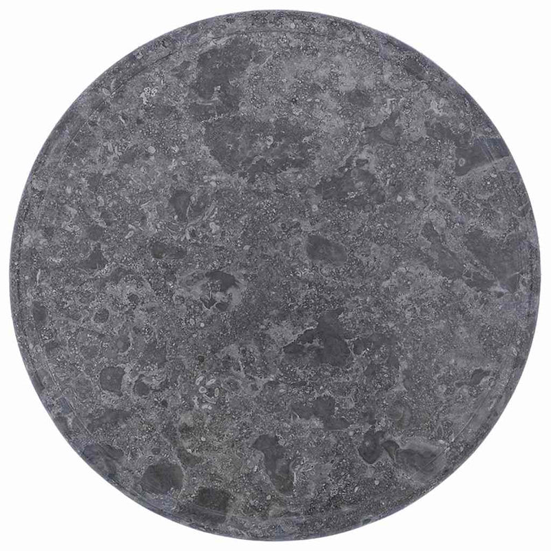 Table Top Gray Ø15.7"x1" Marble