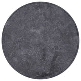 Table Top Gray Ø19.7"x1" Marble