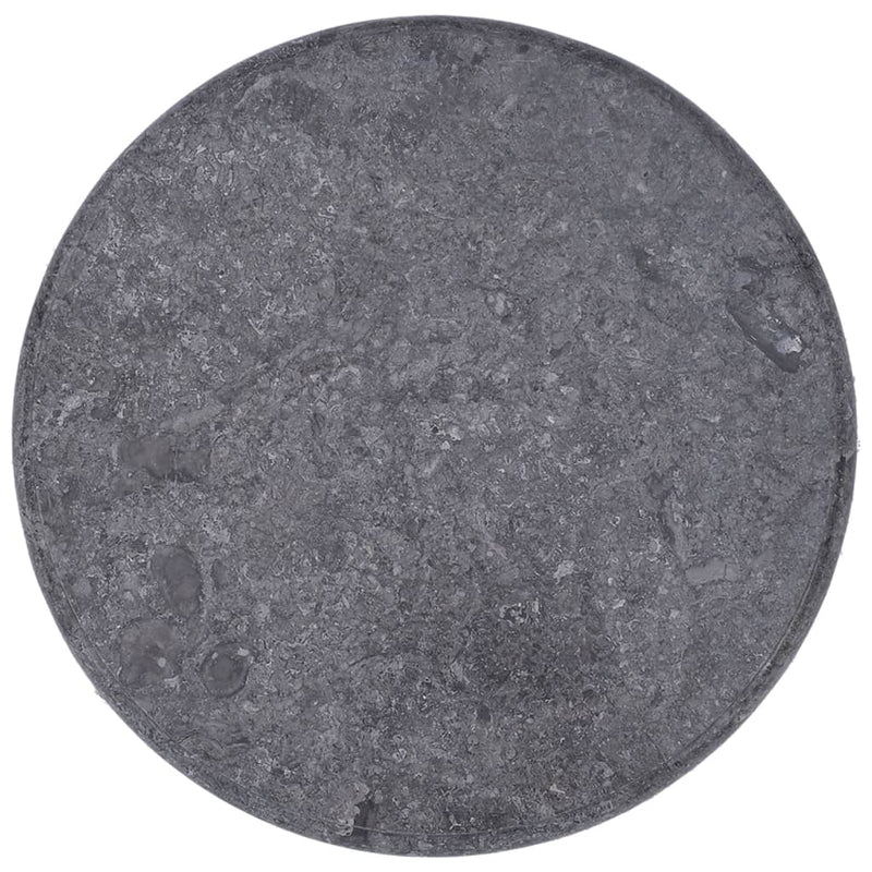 Table Top Gray Ø19.7"x1" Marble