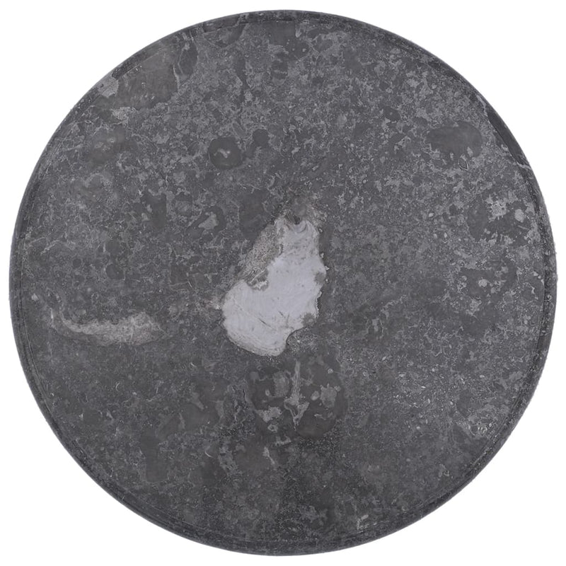 Table Top Gray Ø23.6"x1" Marble