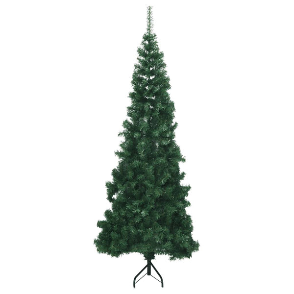 Corner Artificial Christmas Tree Green 6 ft PVC