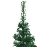 Corner Artificial Christmas Tree Green 6 ft PVC