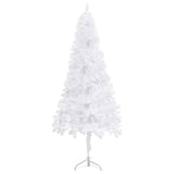 Corner Artificial Christmas Tree White 6 ft PVC