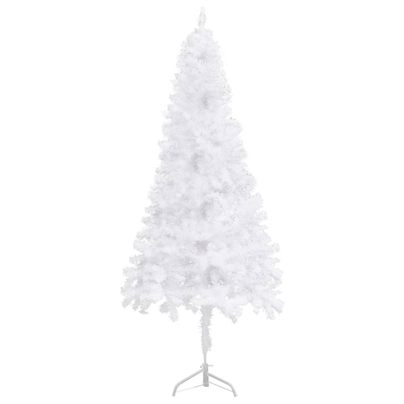 Corner Artificial Christmas Tree White 6 ft PVC