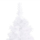 Corner Artificial Christmas Tree White 6 ft PVC