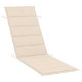 Sun Loungers 2 pcs with Cushions Solid Acacia Wood