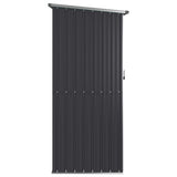 Garden Shed Anthracite 46.7"x38.2"x82.5" Galvanized Steel