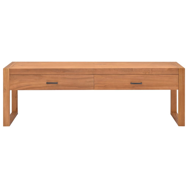 TV Stand 47.2"x15.7"x17.7" Solid Wood Teak